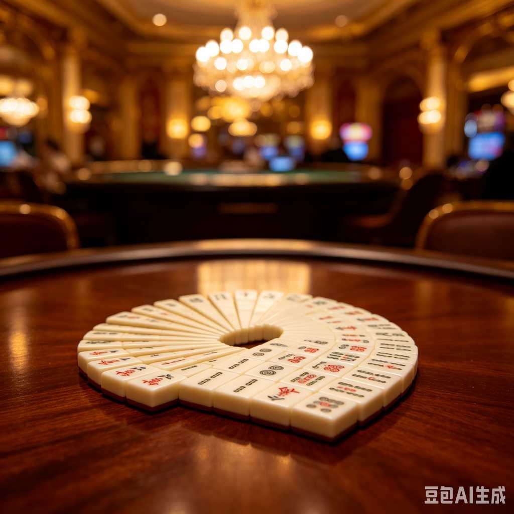 decorative text mahjong set